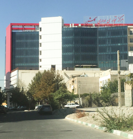 نمای شیشه ای اسپایدر