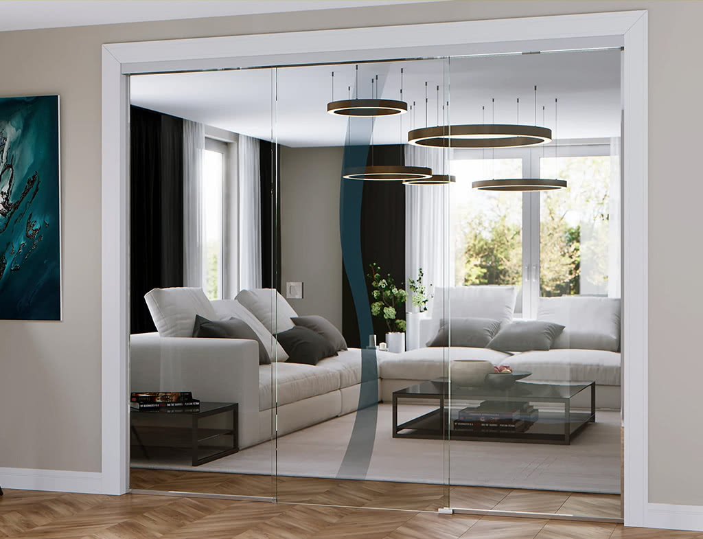 انواع درب شیشه ای